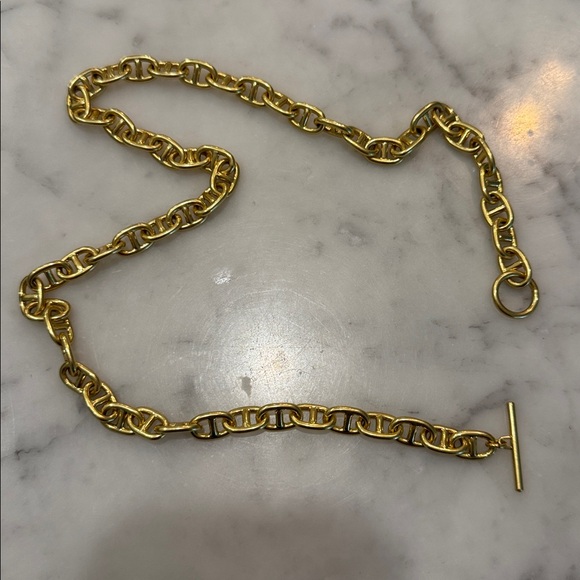 MADEWELL Chunky Chain Lariat Necklace MD567 - Picture 5 of 6